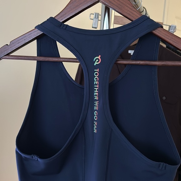 Navy Blue Athletic Tank Top - Picture 6 of 6